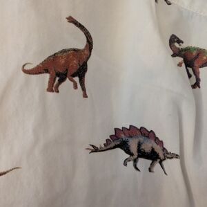 Vintage cotton dinosaur button up